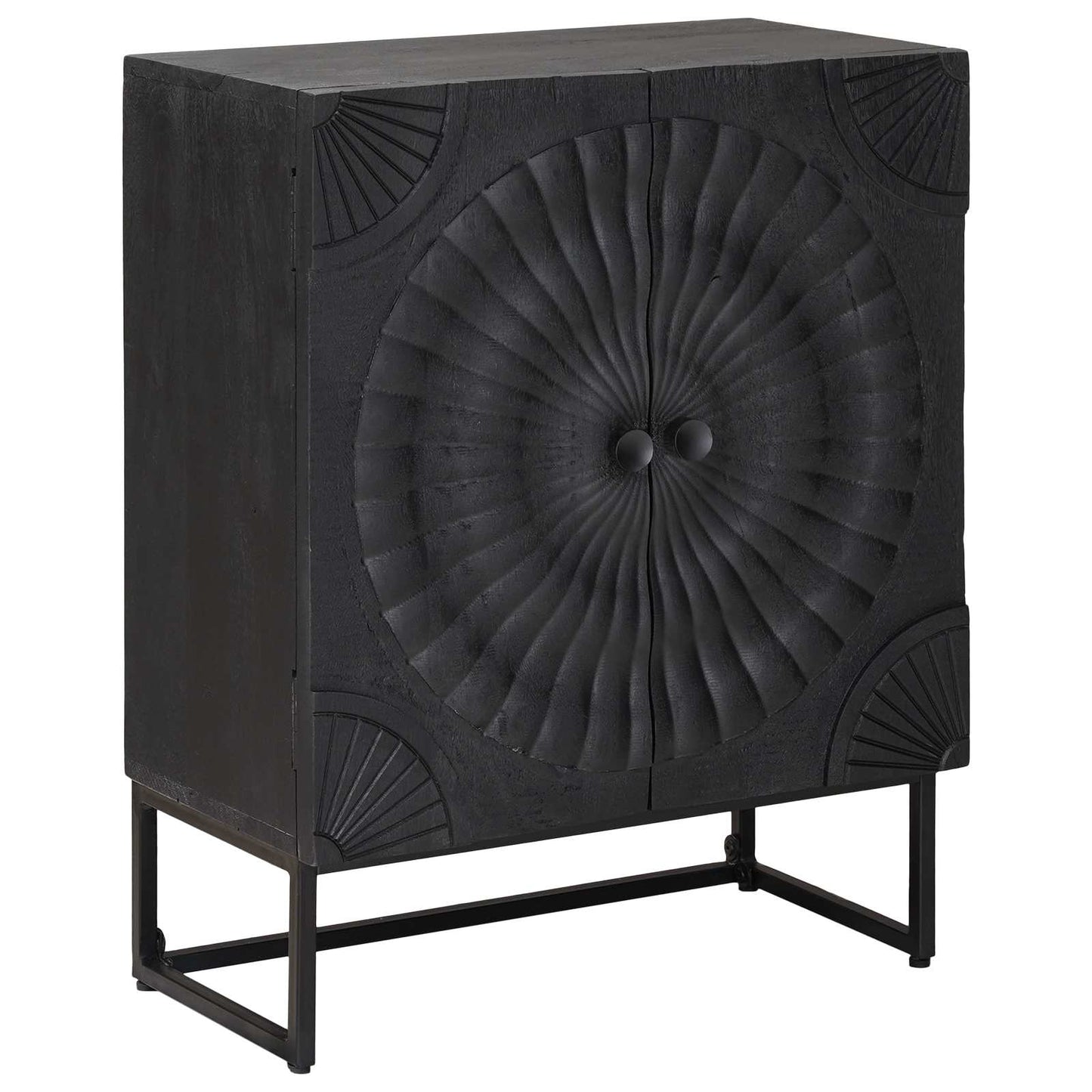 Dressoir Zwart 55 x 30 x 70 cm