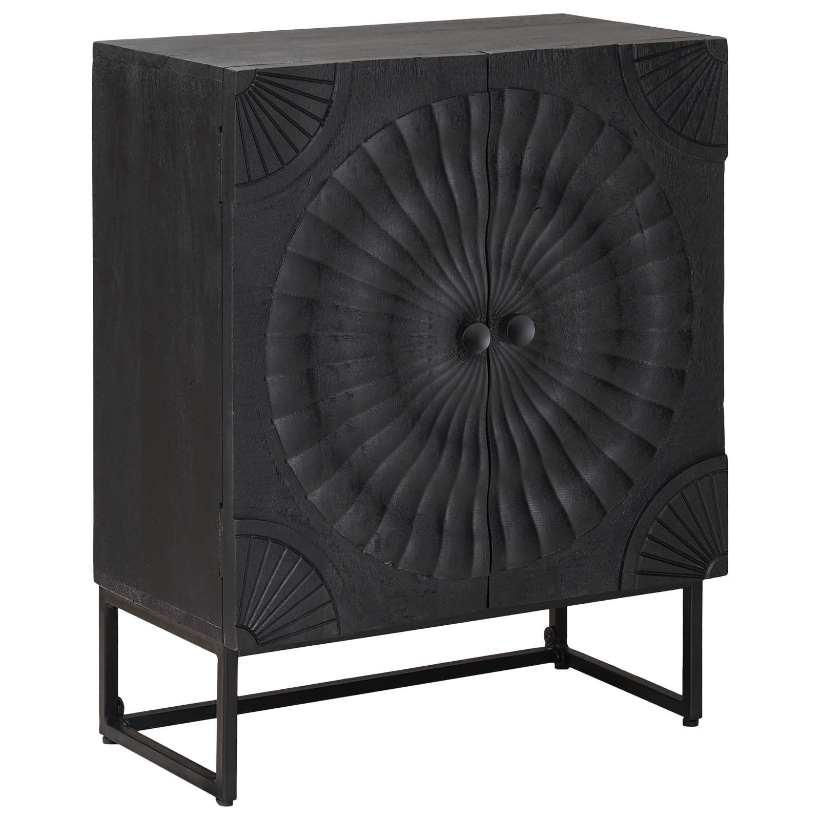 Dressoir Zwart 55 x 30 x 70 cm