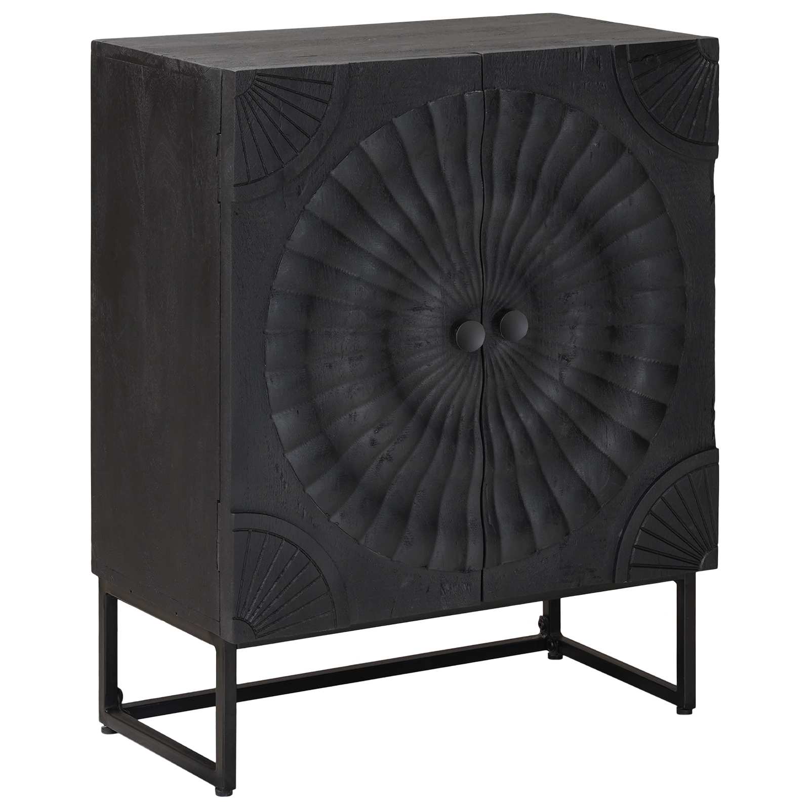 Dressoir Zwart 55 x 30 x 70 cm