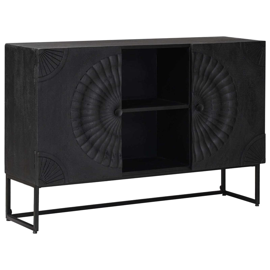 Dressoir Zwart 105 x 30 x 68 cm