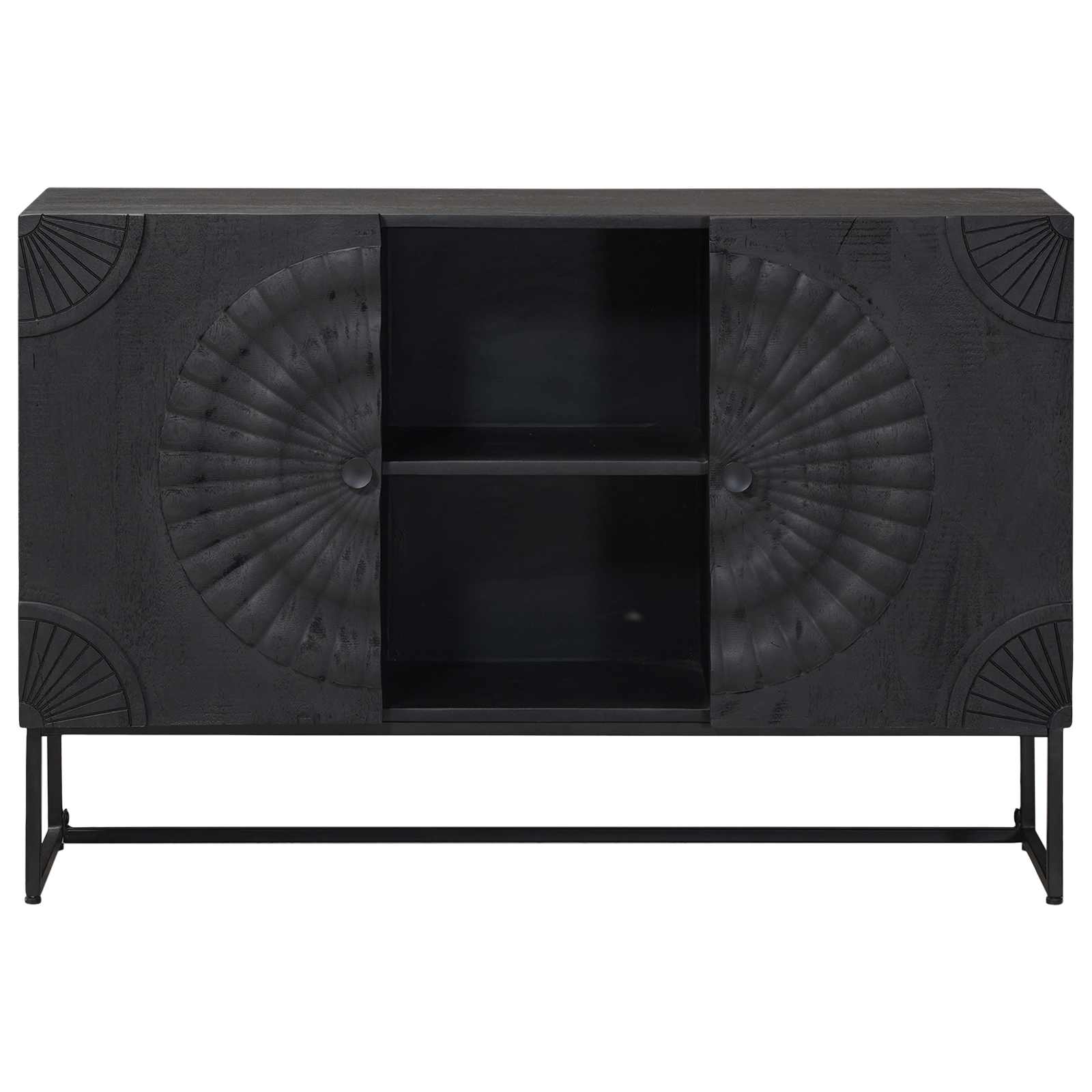 Dressoir Zwart 105 x 30 x 68 cm