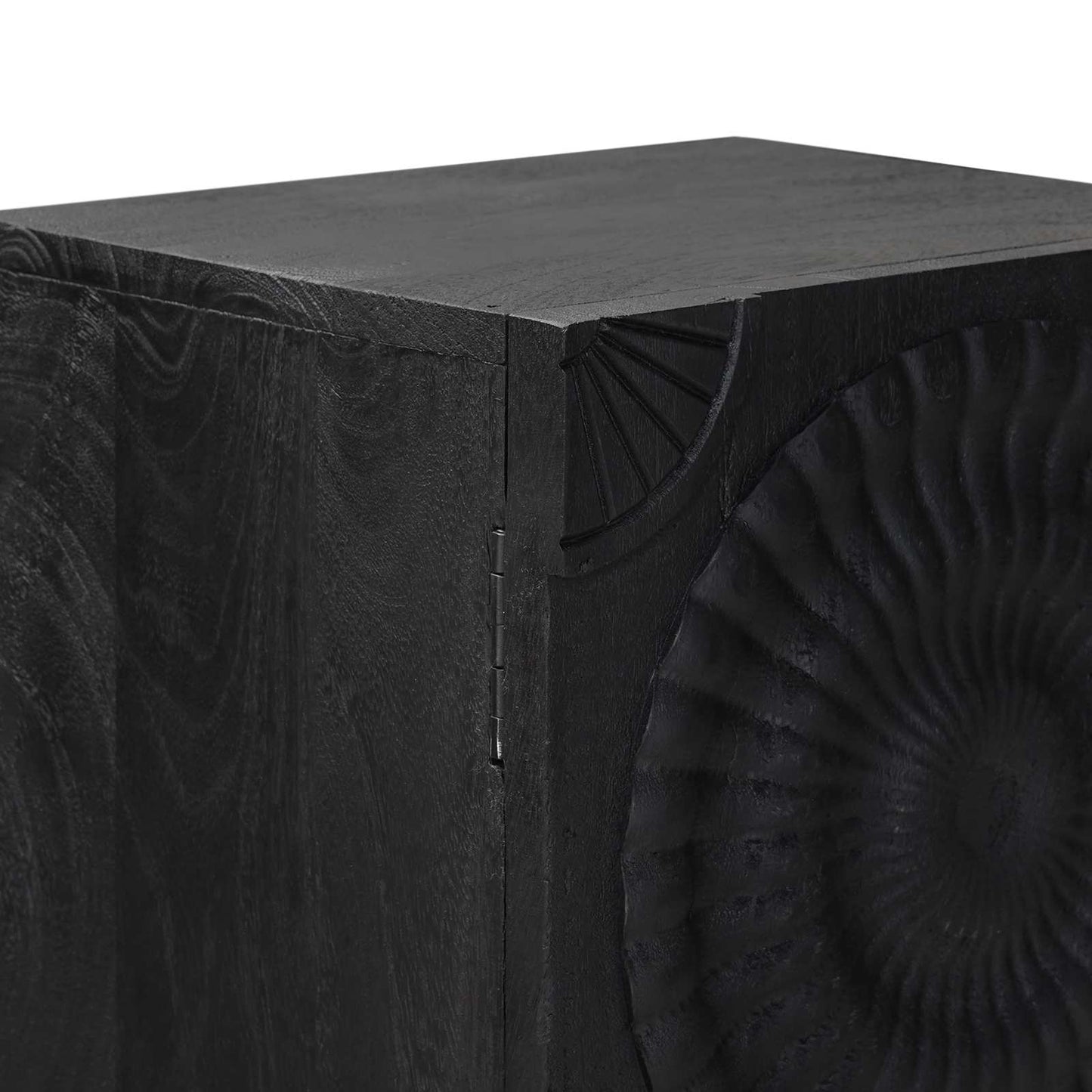 Hoge kast Zwart 35 x 30 x 120 cm