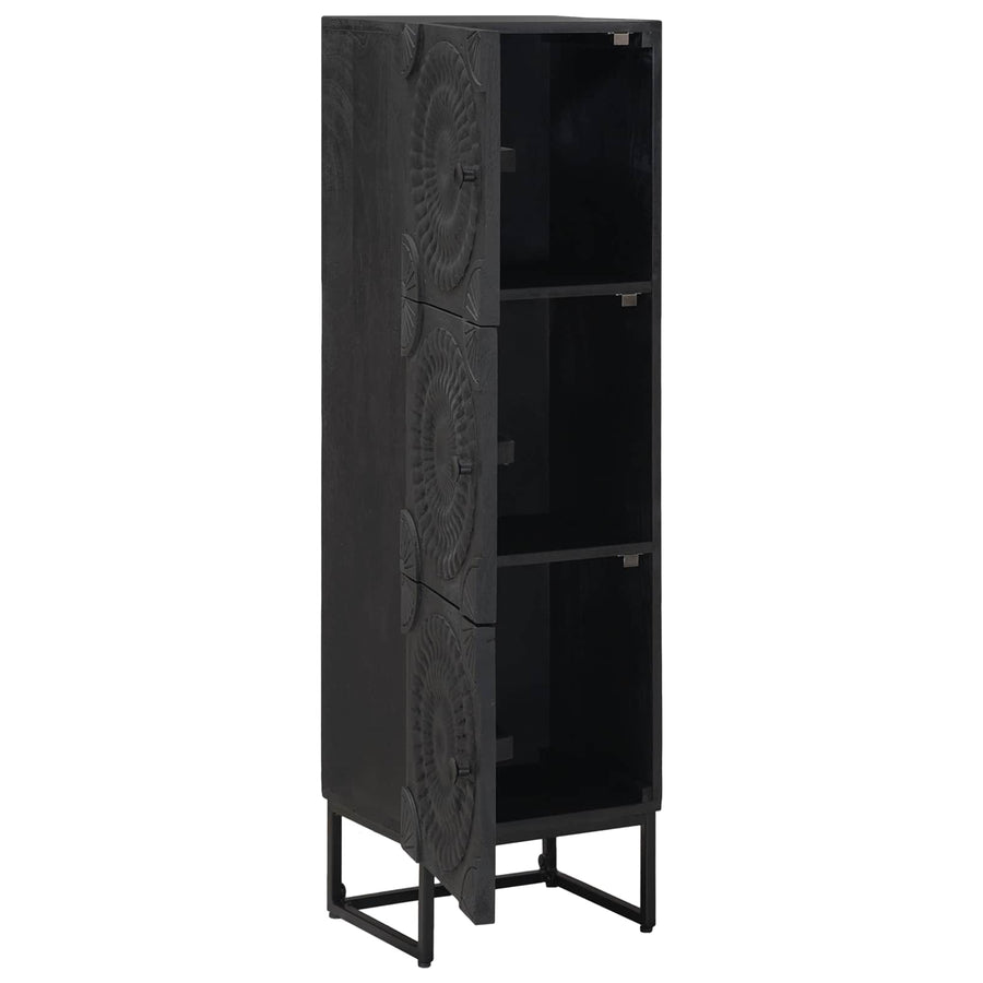 Hoge kast Zwart 35 x 30 x 120 cm