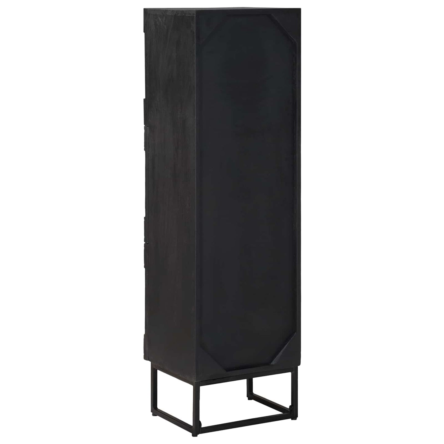 Hoge kast Zwart 35 x 30 x 120 cm