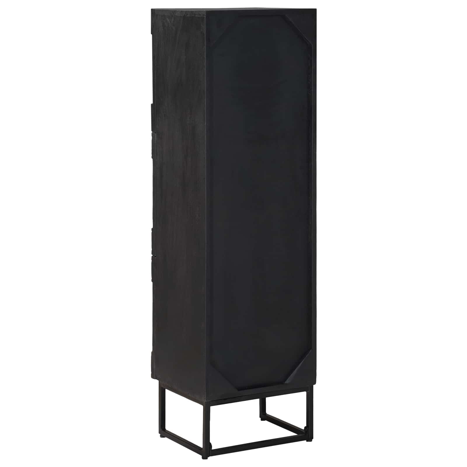 Hoge kast Zwart 35 x 30 x 120 cm