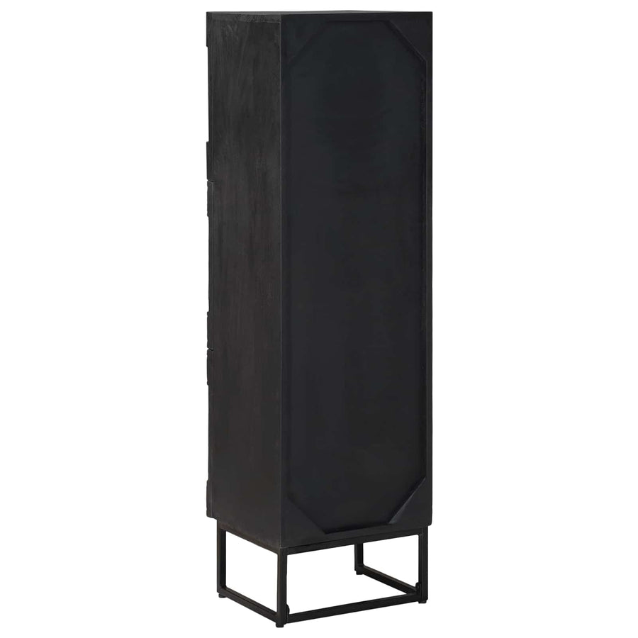 Hoge kast Zwart 35 x 30 x 120 cm