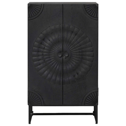 Hoge kast Zwart 55 x 30 x 95 cm