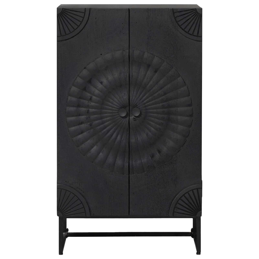 Hoge kast Zwart 55 x 30 x 95 cm