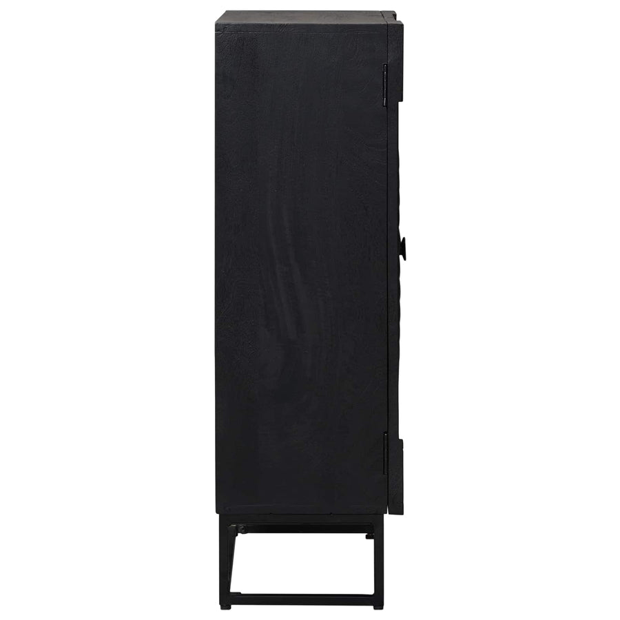 Hoge kast Zwart 55 x 30 x 95 cm