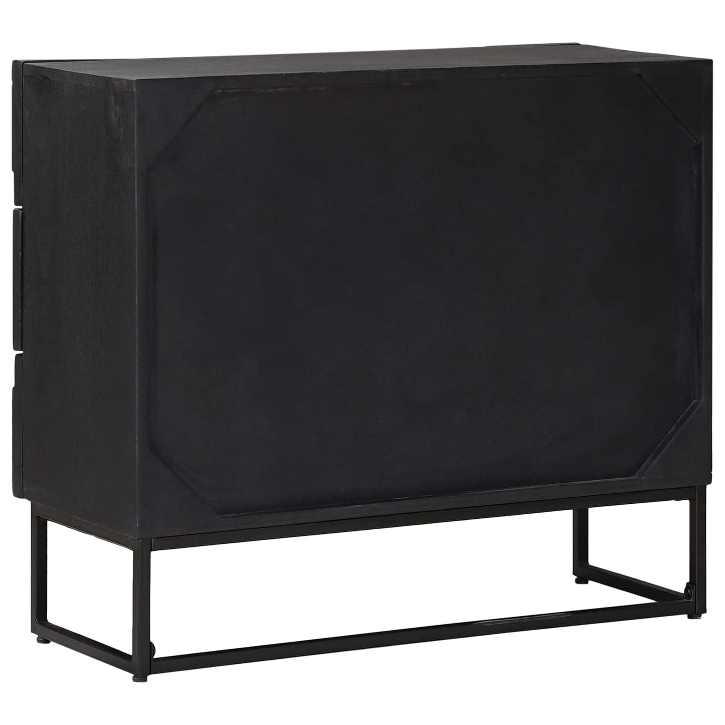 Ladenkast met lade Zwart 75 x 30 x 65 cm
