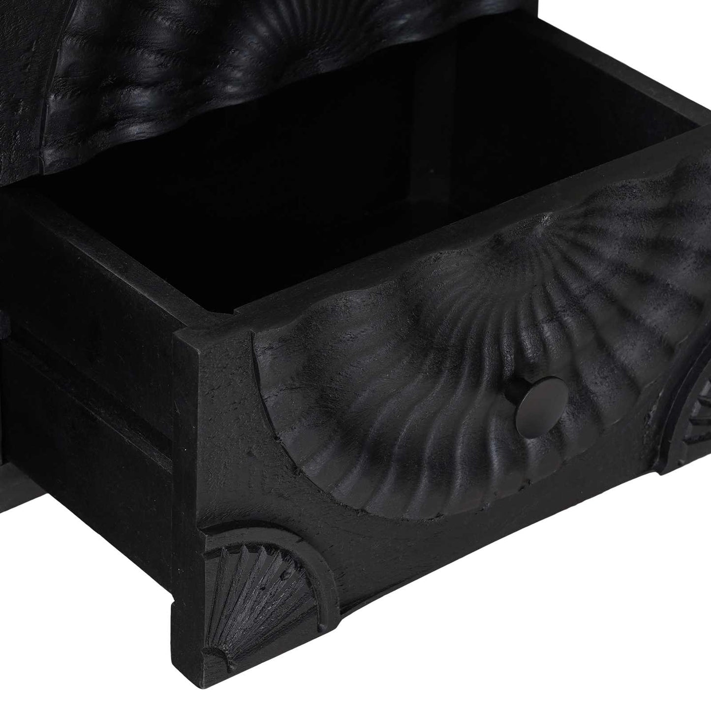 TV-kast met lade met plank met opslag Zwart 105 x 30 x 54 cm