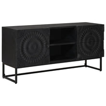 TV-kast met lade met plank met opslag Zwart 105 x 30 x 54 cm