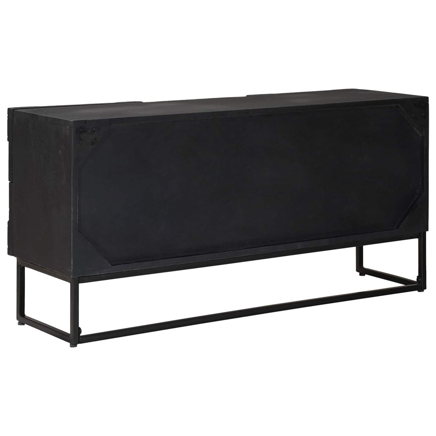 TV-kast met lade met plank met opslag Zwart 105 x 30 x 54 cm