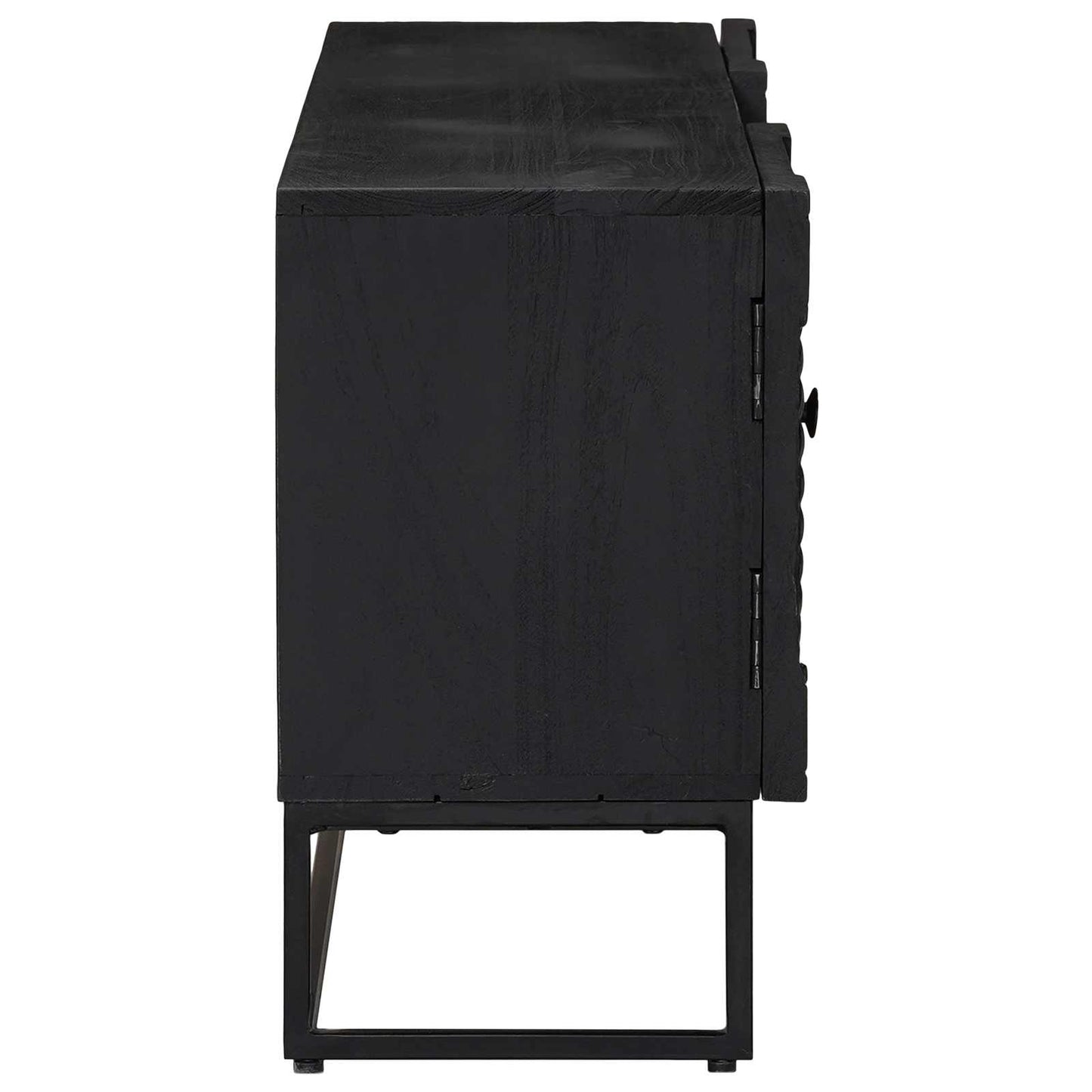 TV-kast met lade met plank met opslag Zwart 105 x 30 x 54 cm