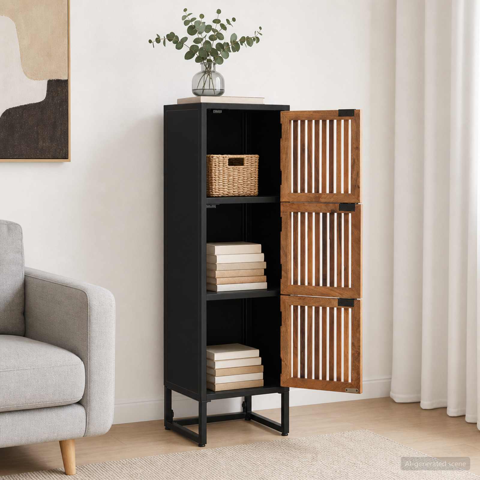 Hoge kast 35 x 30 x 120 cm