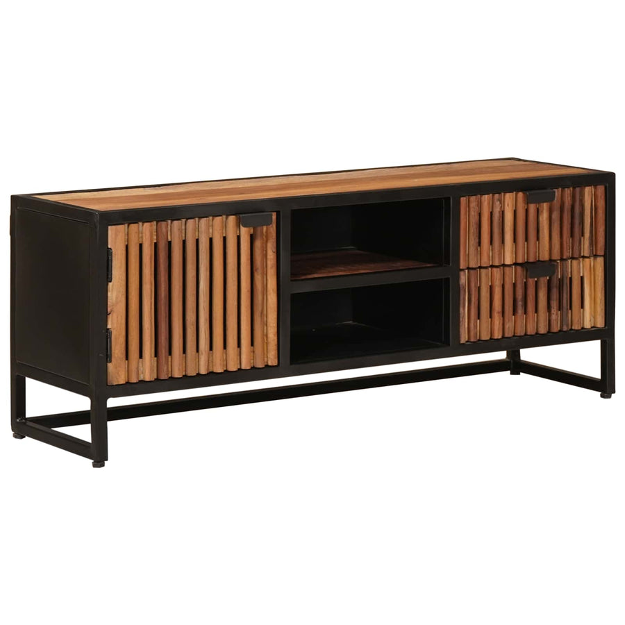 TV-kast 105 x 30 x 40 cm Massief Mango Hout en Geengineerd Hout