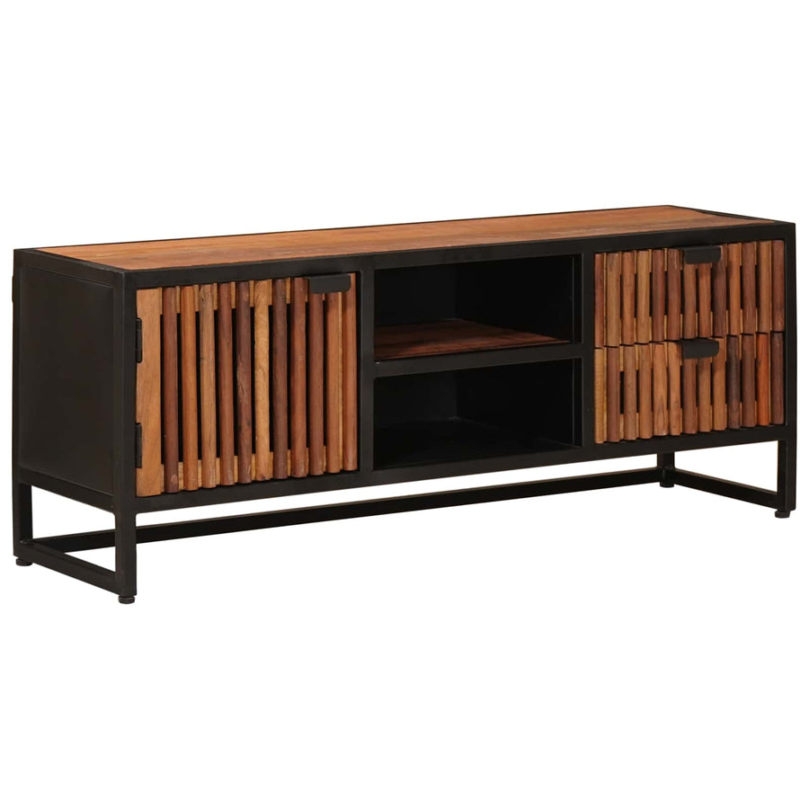TV-kast 105 x 30 x 40 cm Massief Mango Hout en Geengineerd Hout