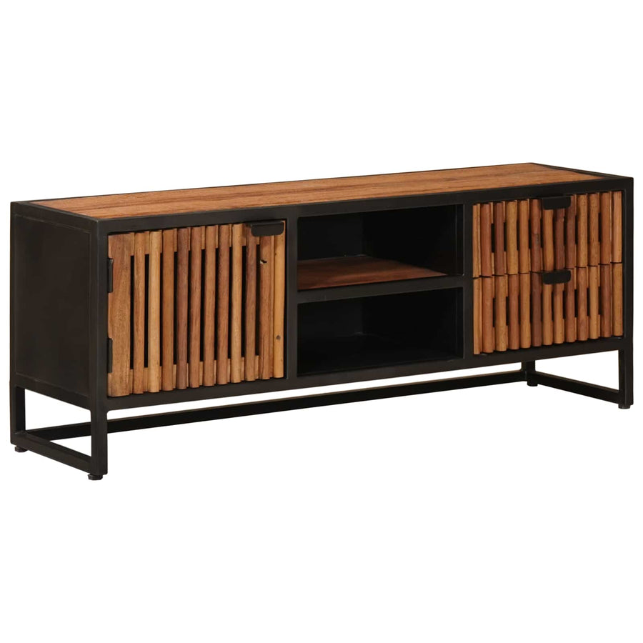 TV-kast 105 x 30 x 40 cm Massief Mango Hout en Geengineerd Hout