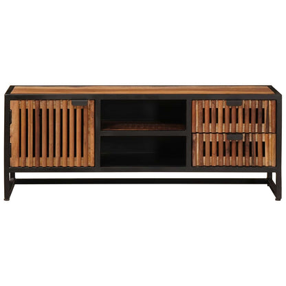 TV-kast 105 x 30 x 40 cm Massief Mango Hout en Geengineerd Hout