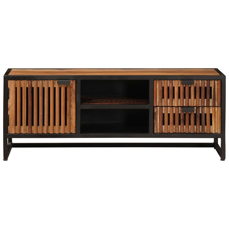 TV-kast 105 x 30 x 40 cm Massief Mango Hout en Geengineerd Hout