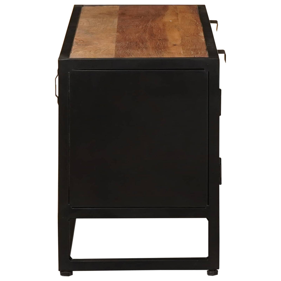 TV-kast 105 x 30 x 40 cm Massief Mango Hout en Geengineerd Hout