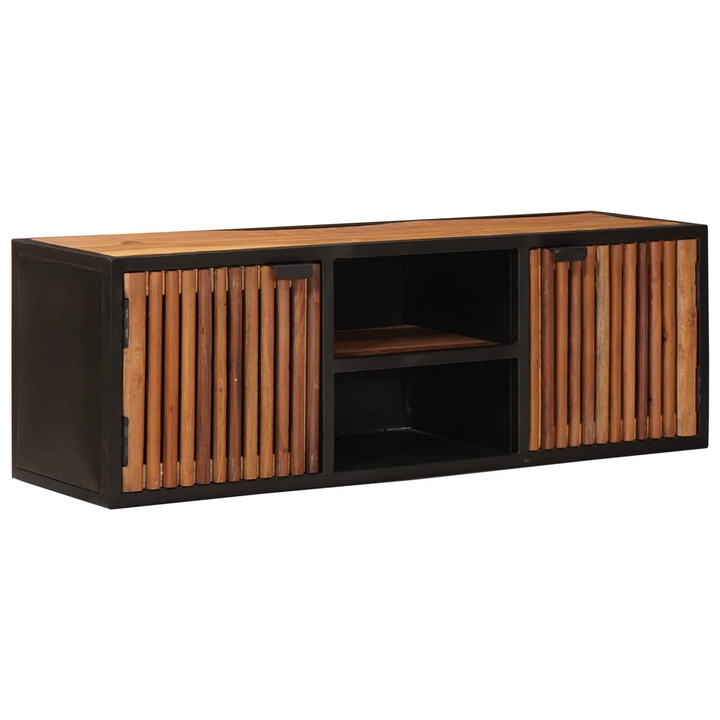 TV-kast 105 x 30 x 35 cm Massief Mango Hout en Geengineerd Hout