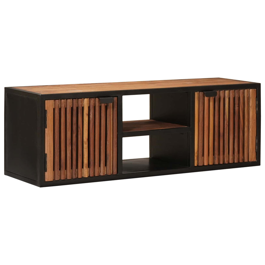 TV-kast 105 x 30 x 35 cm Massief Mango Hout en Geengineerd Hout
