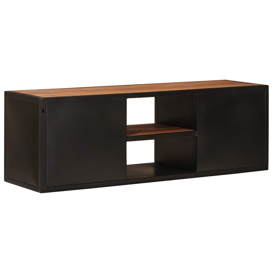 TV-kast 105 x 30 x 35 cm Massief Mango Hout en Geengineerd Hout