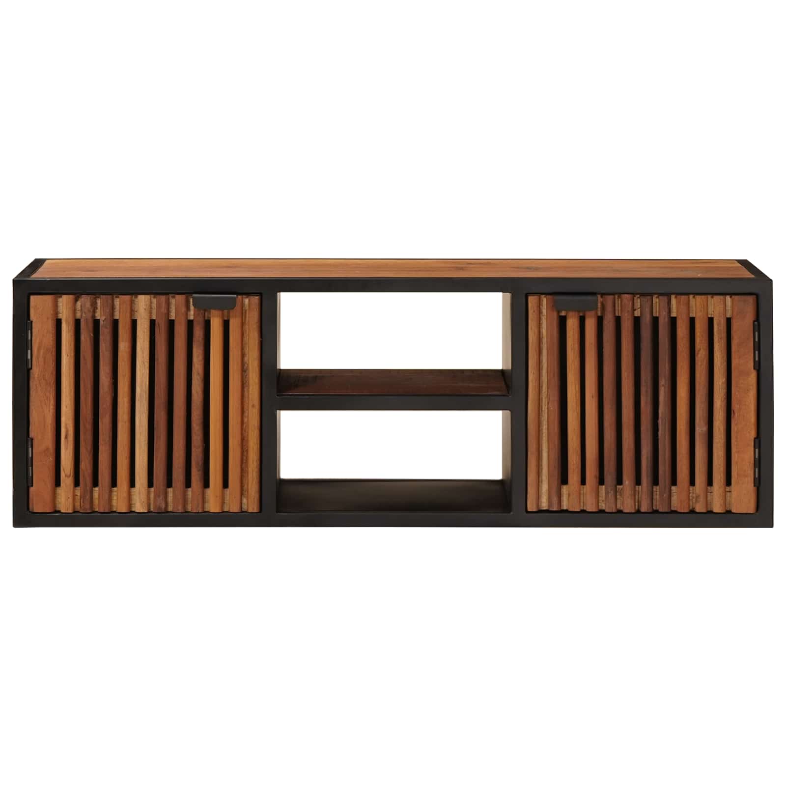 TV-kast 105 x 30 x 35 cm Massief Mango Hout en Geengineerd Hout