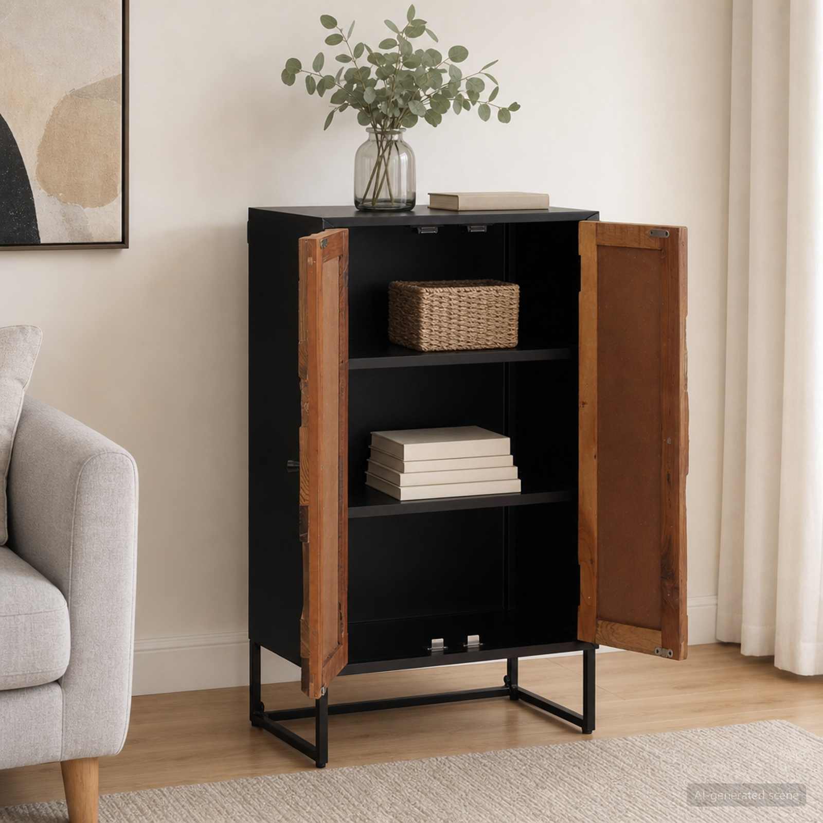Hoge kast 53 x 30 x 95 cm