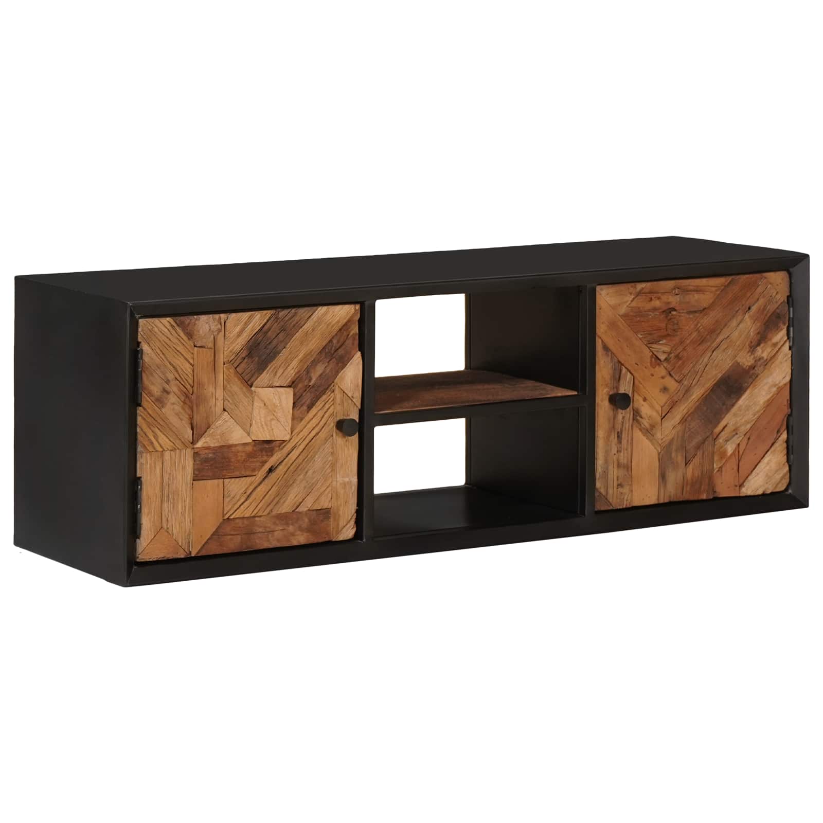 TV-kast met plank met opslag met de deur 105 x 30 x 35 cm