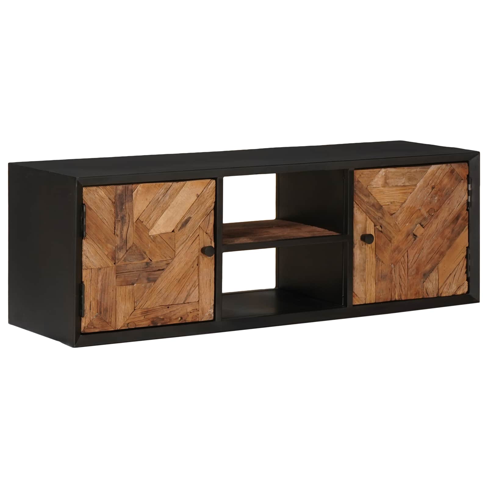 TV-kast met plank met opslag met de deur 105 x 30 x 35 cm