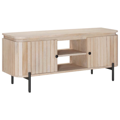 TV-kast 105 x 30 x 45 cm Massief Mango Hout en Geengineerd Hout