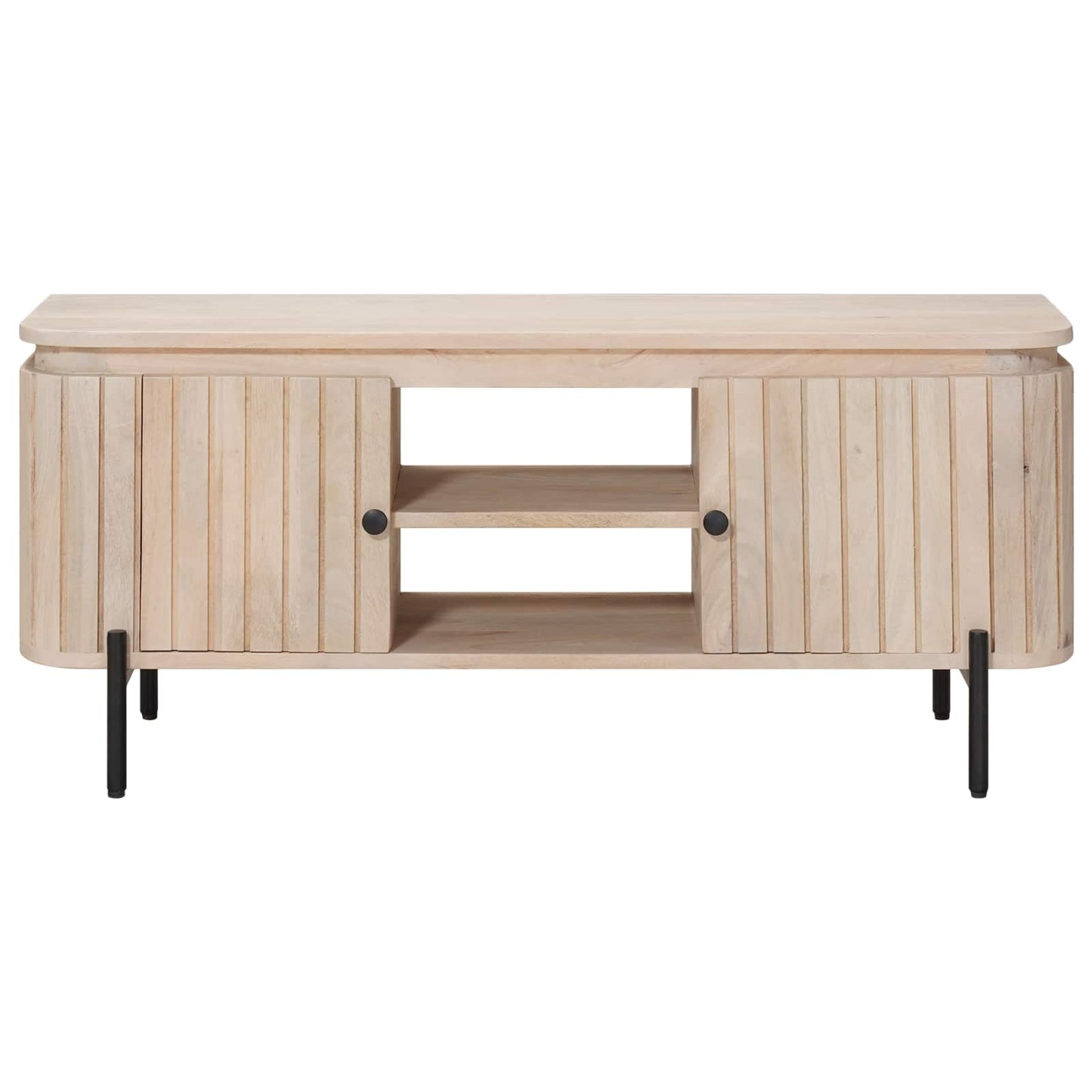 TV-kast 105 x 30 x 45 cm Massief Mango Hout en Geengineerd Hout