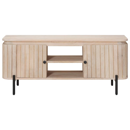 TV-kast 105 x 30 x 45 cm Massief Mango Hout en Geengineerd Hout