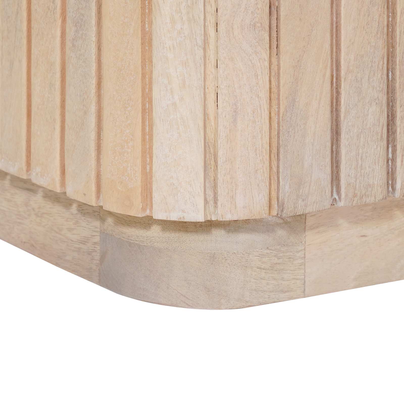 Handgemaakte Bijzettafel Set 2 pcs Wit 45 x 45 x 45 cm