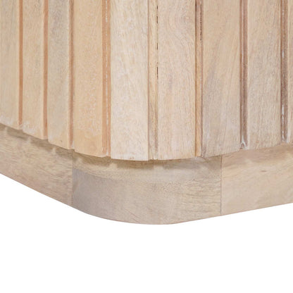 Handgemaakte Bijzettafel Set 2 pcs Wit 45 x 45 x 45 cm