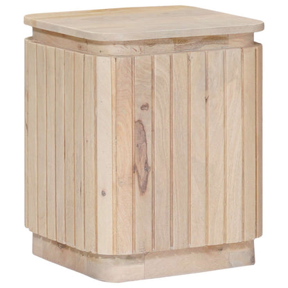 Handgemaakte Bijzettafel Set 2 pcs Wit 45 x 45 x 45 cm