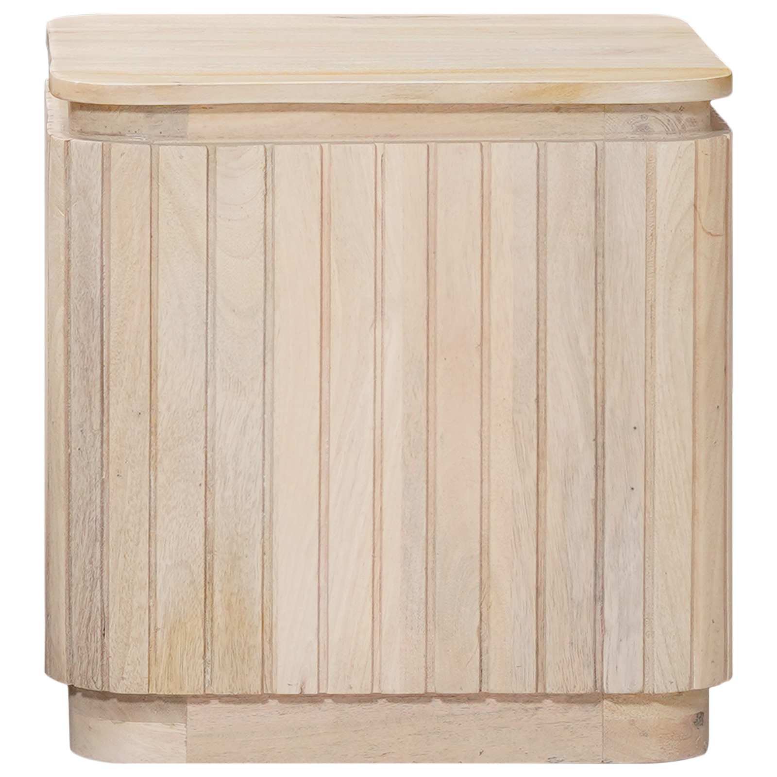 Handgemaakte Bijzettafel Set 2 pcs Wit 45 x 45 x 45 cm