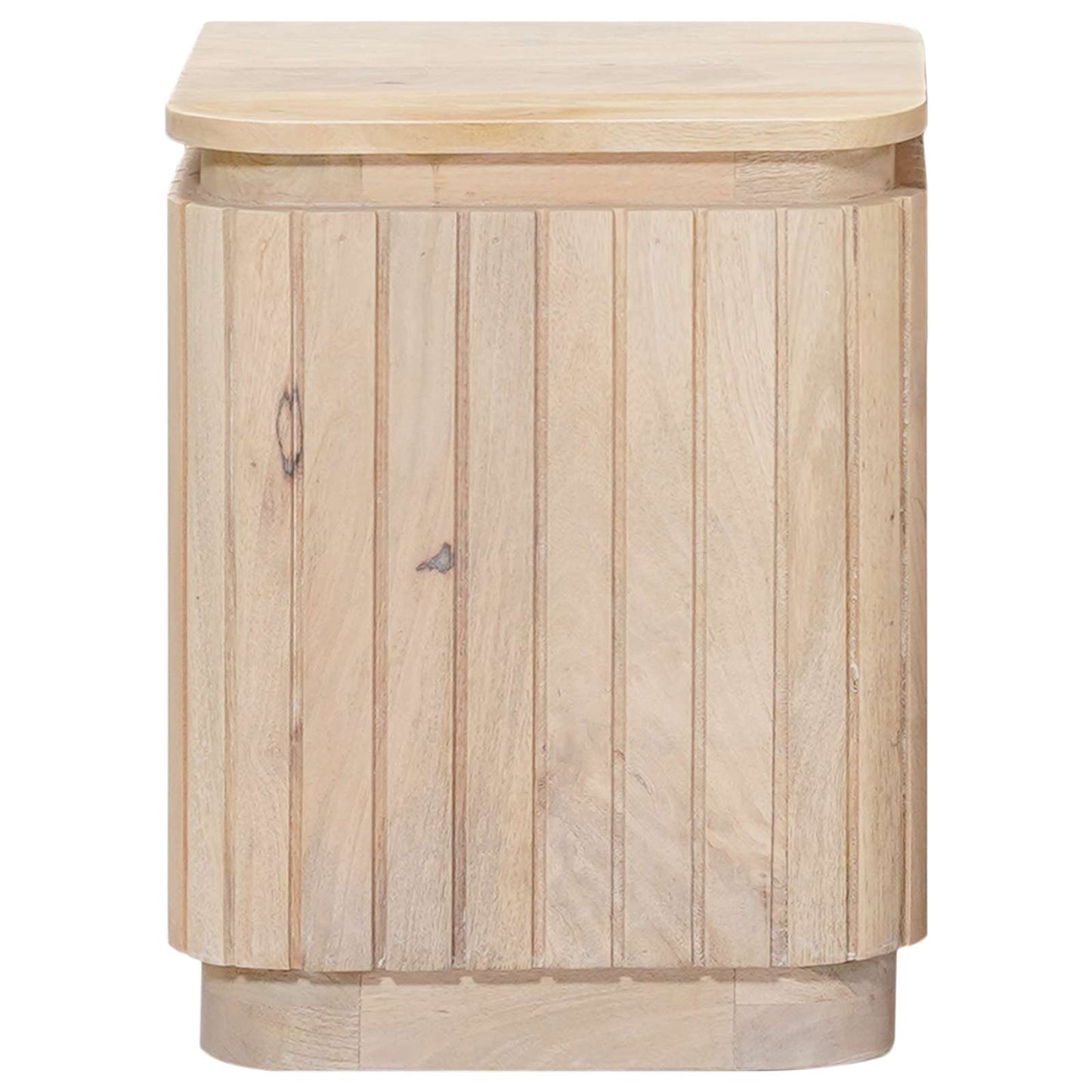 Handgemaakte Bijzettafel Set 2 pcs Wit 45 x 45 x 45 cm