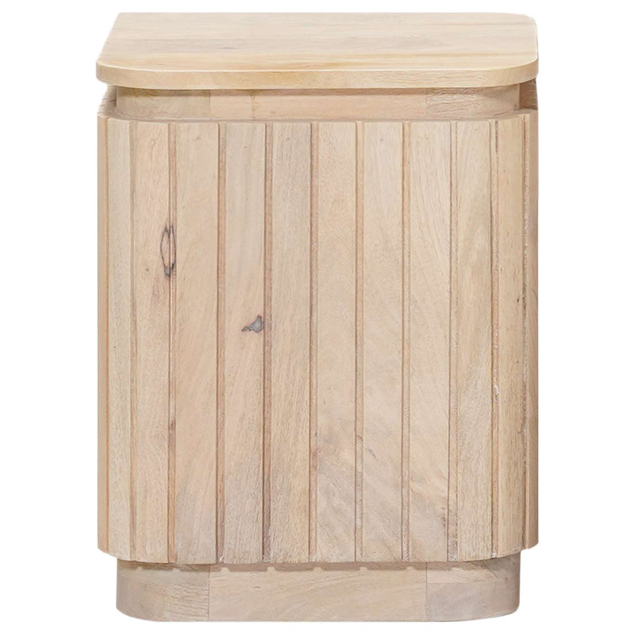 Handgemaakte Bijzettafel Set 2 pcs Wit 45 x 45 x 45 cm