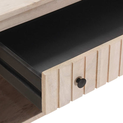 Schoenenbank met lade met plank met opslag 85 x 37 x 48 cm