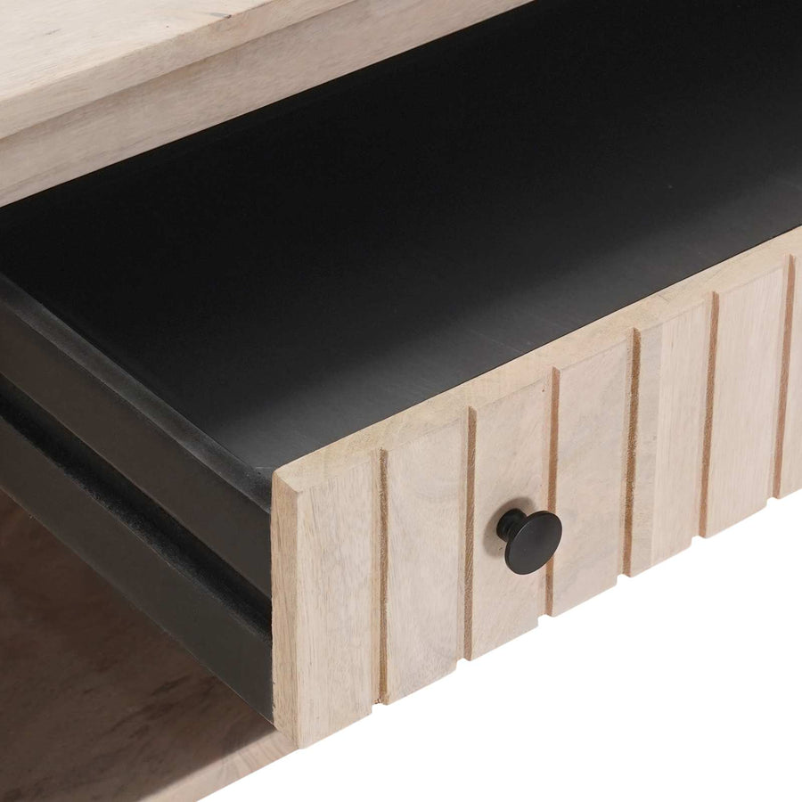 Schoenenbank met lade met plank met opslag 85 x 37 x 48 cm