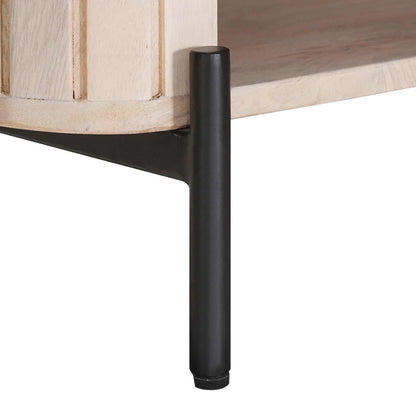 Schoenenbank met lade met plank met opslag 85 x 37 x 48 cm