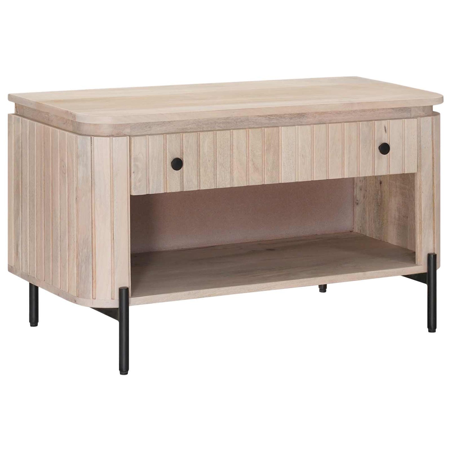 Schoenenbank met lade met plank met opslag 85 x 37 x 48 cm