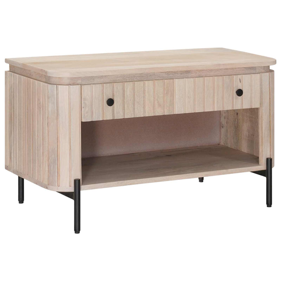 Schoenenbank met lade met plank met opslag 85 x 37 x 48 cm