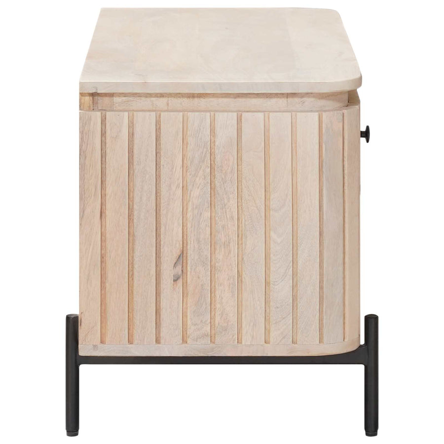 Schoenenbank met lade met plank met opslag 85 x 37 x 48 cm