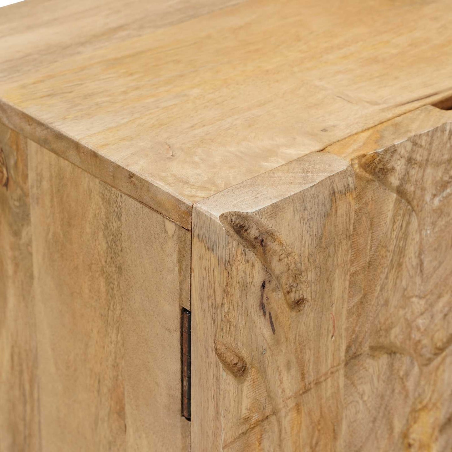 Dressoir 53 x 30 x 65 cm Massief Mango Hout en Geengineerd Hout