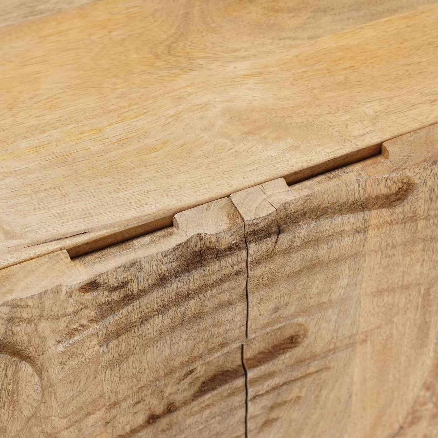 Dressoir 53 x 30 x 65 cm Massief Mango Hout en Geengineerd Hout