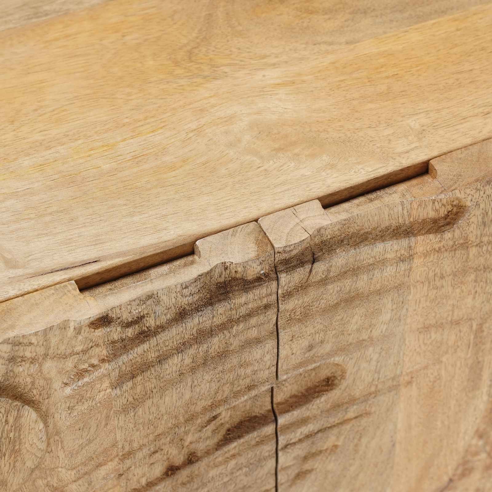 Dressoir 53 x 30 x 65 cm Massief Mango Hout en Geengineerd Hout